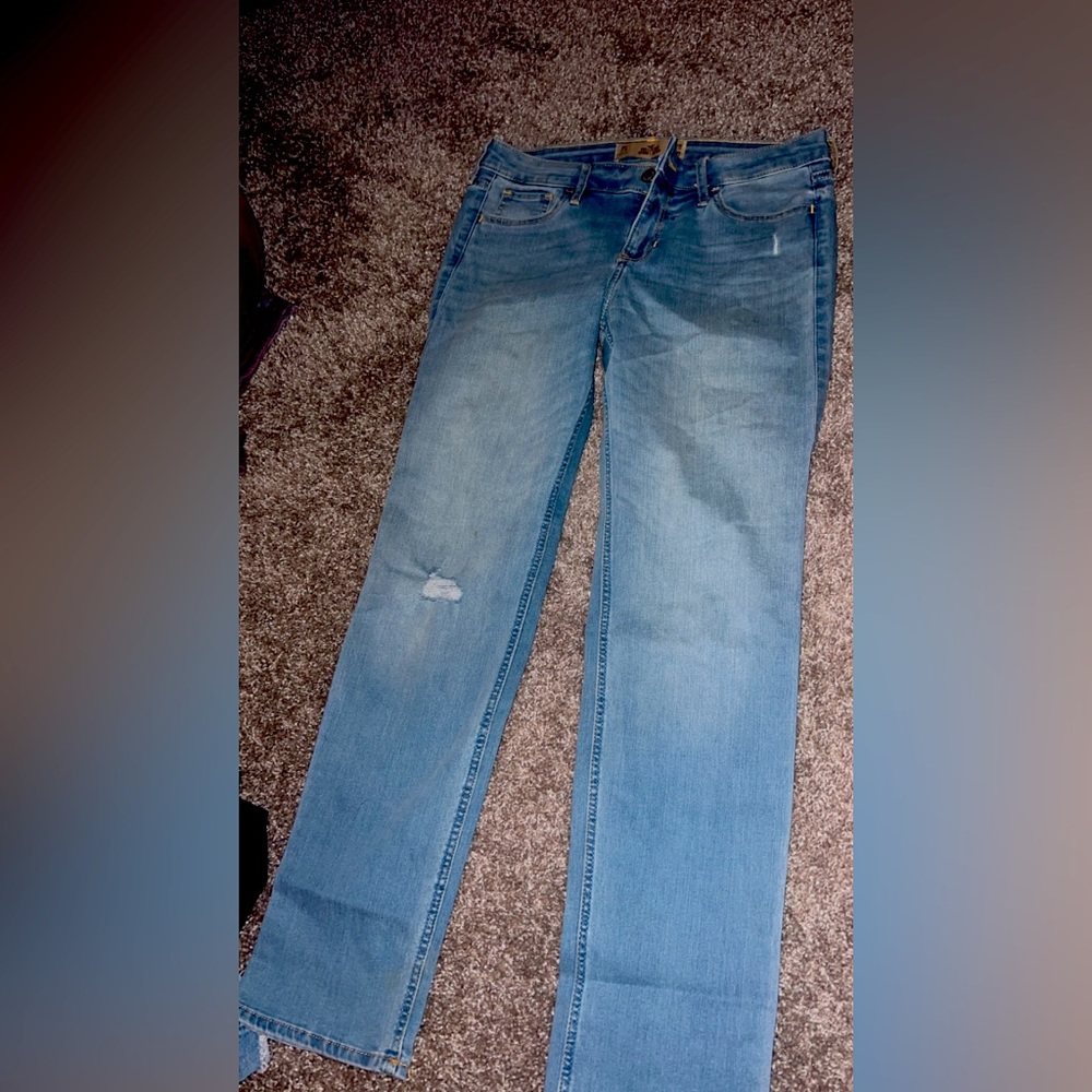 Hollister straight leg jeans
